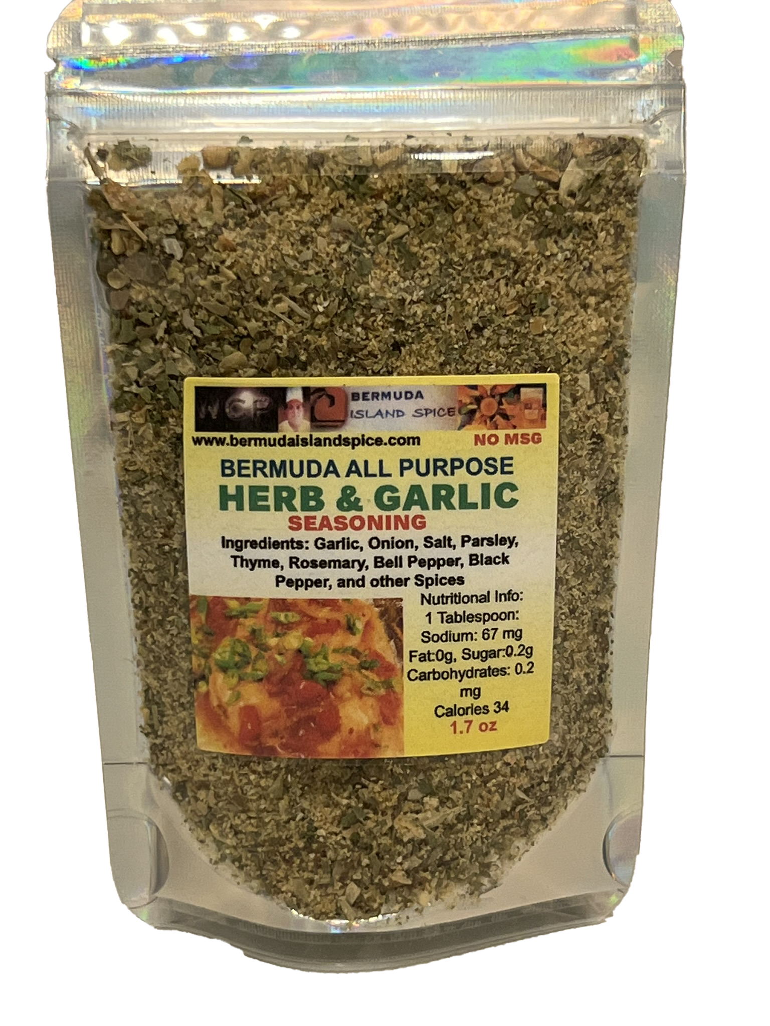 BERMUDA HERB & GARLIC RUB