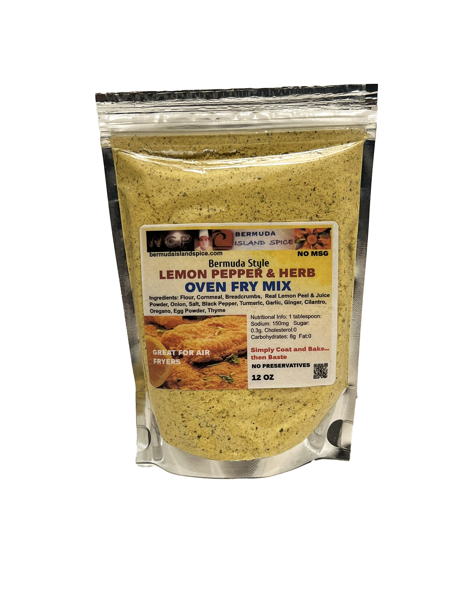 BERMUDA STYLE LEMON PEPPER & HERB FRY MIX