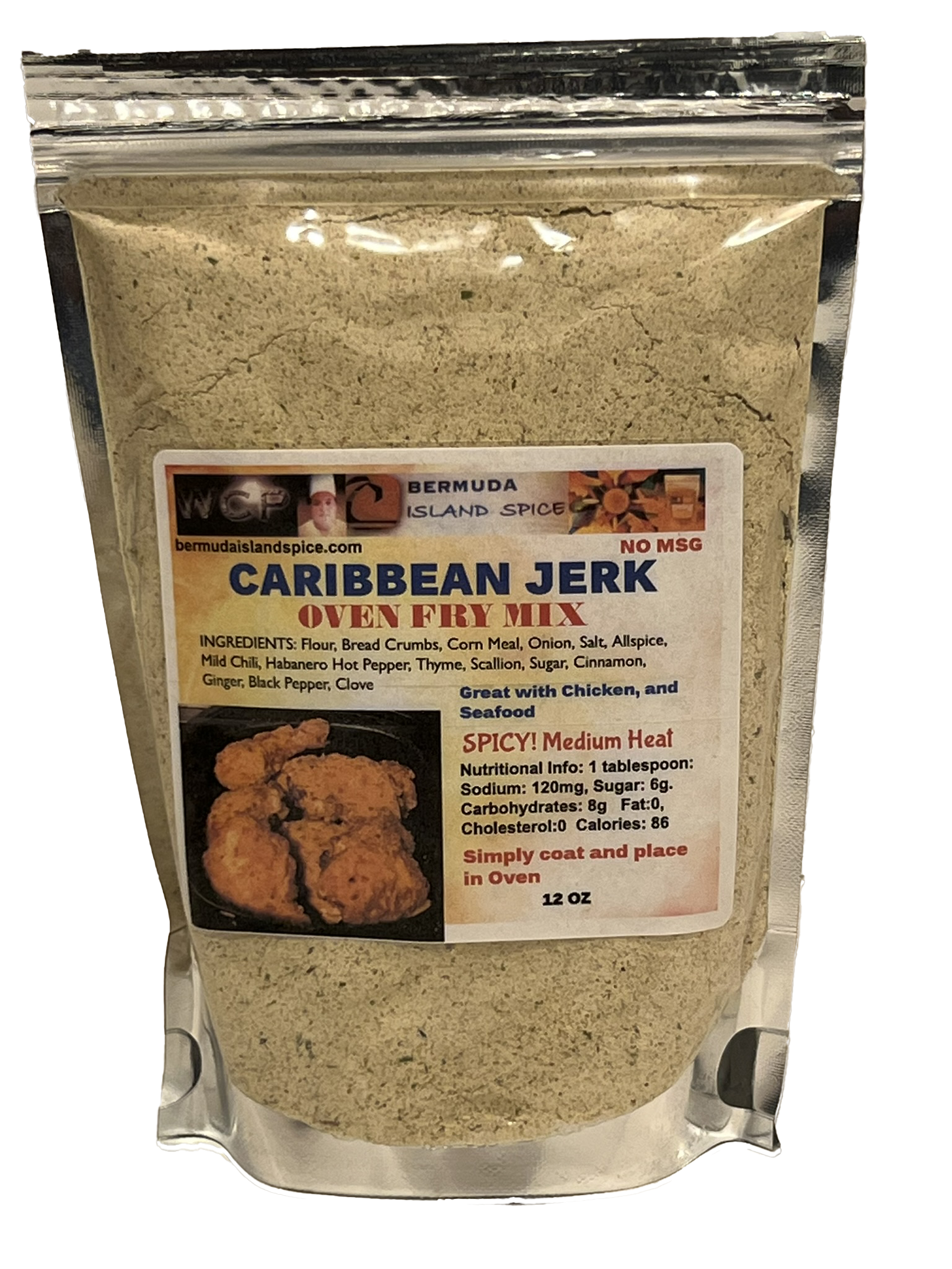 CARIBBEAN JERK OVEN FRY MIX
